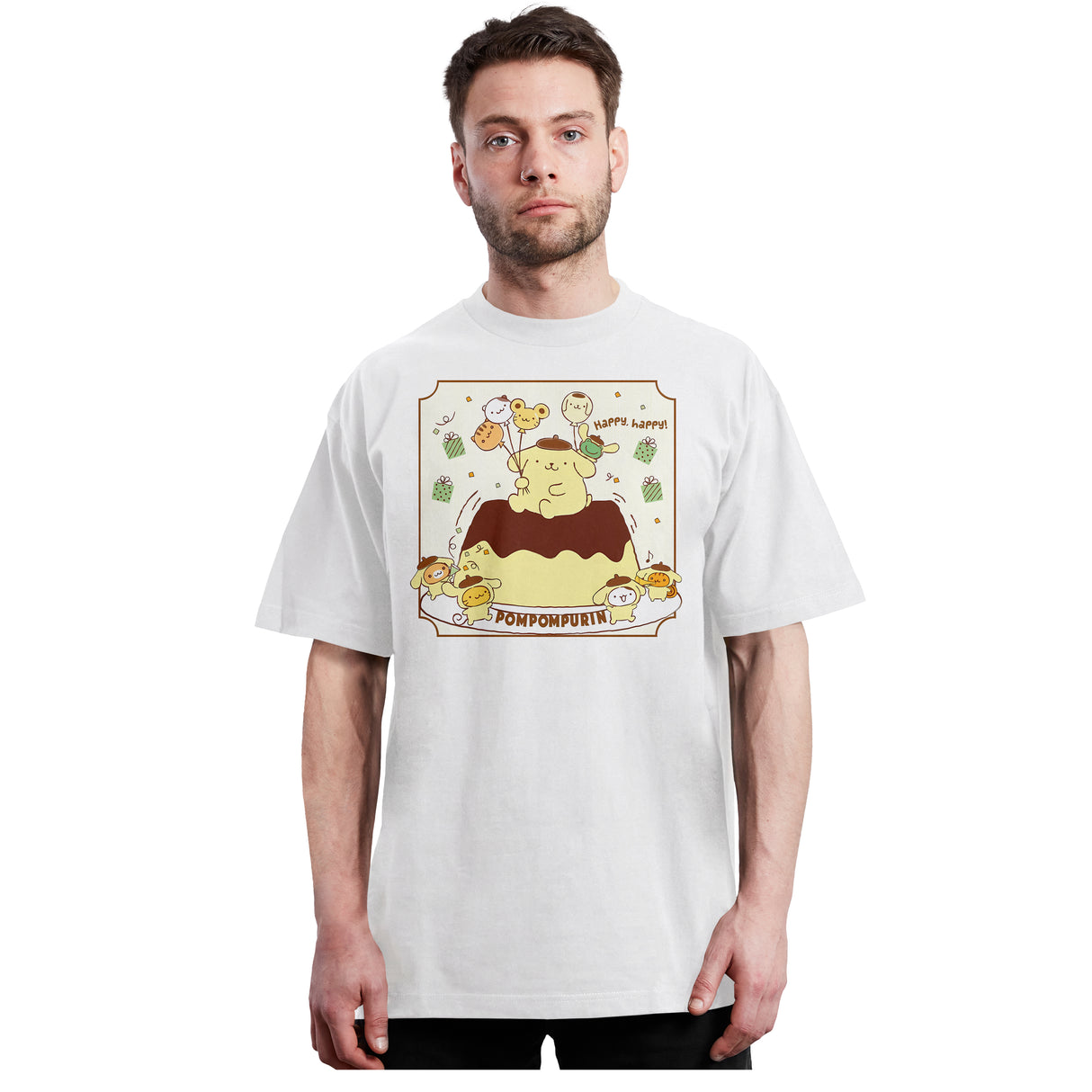 Sanrio - Pompompurin Cumpleaños - Polera