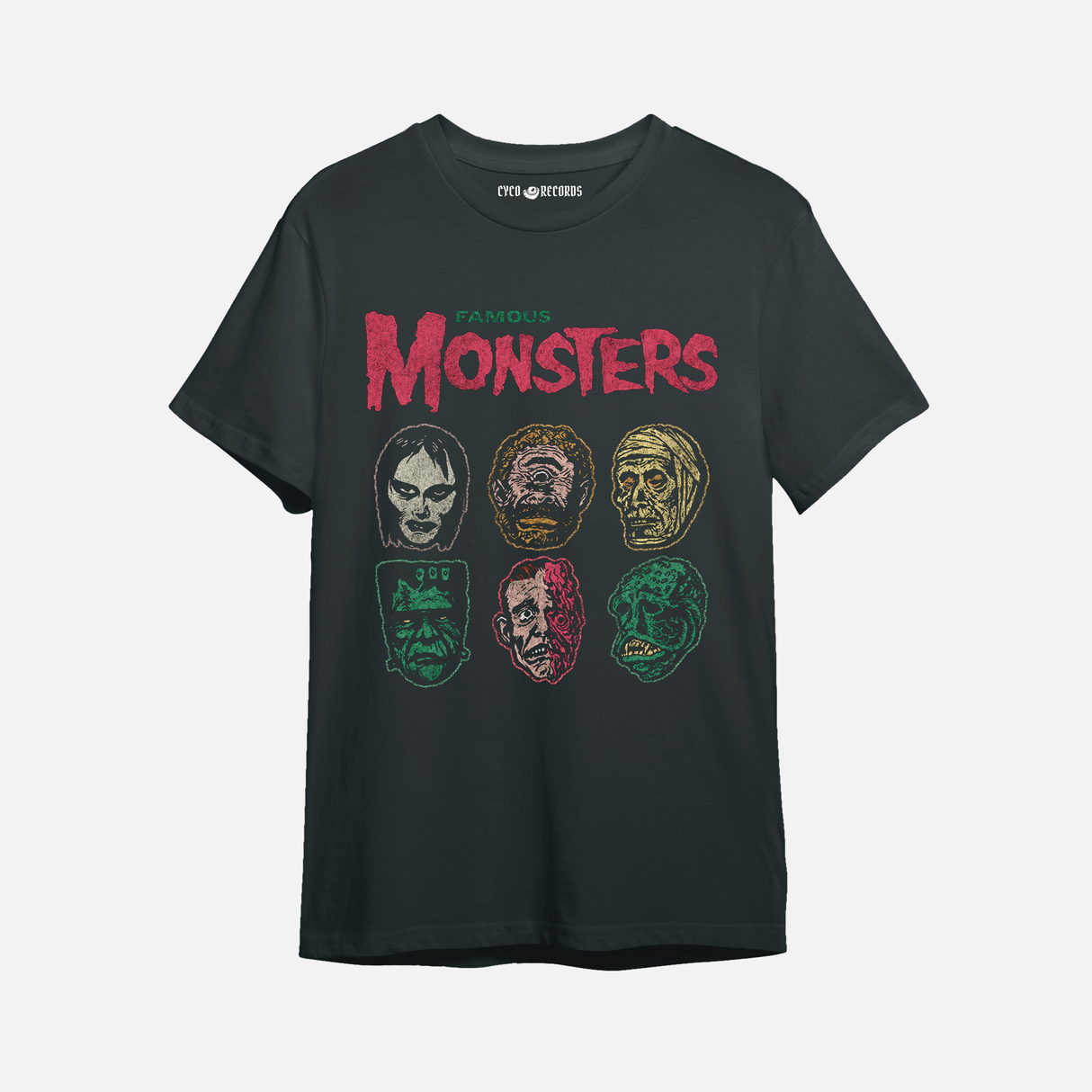 Famous Monsters - HEADS - Polera