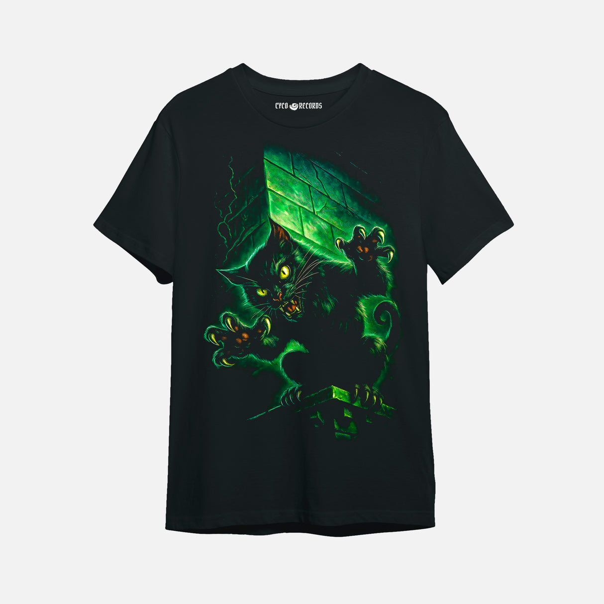 Black Cat - Halloween - Polera