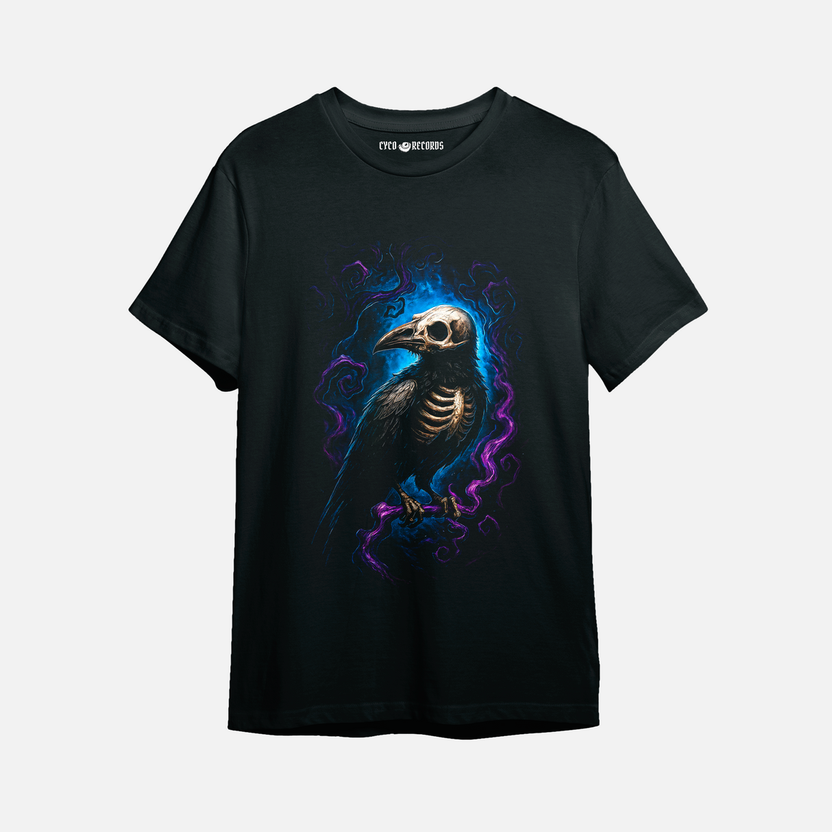 Cuervo Esqueleto - Halloween - Polera