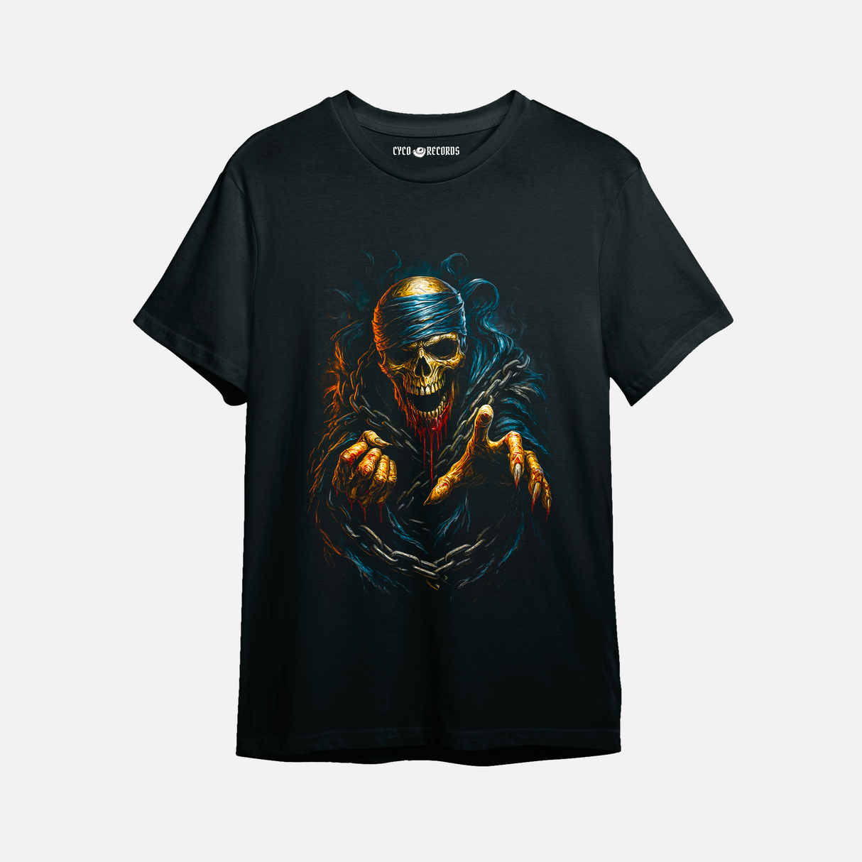 Esqueleto Bandana - Halloween - Polera