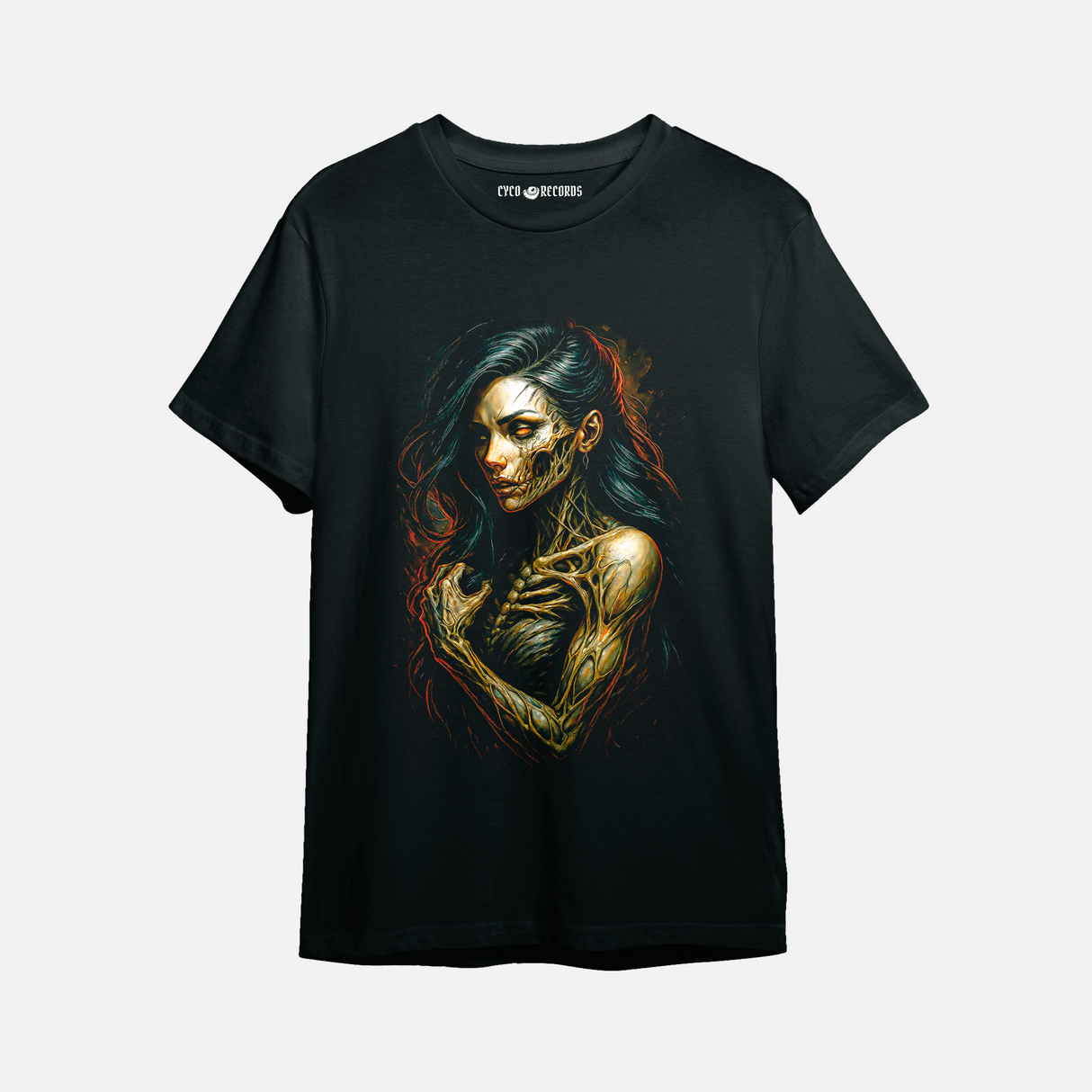 Mujer zombie - Halloween - Polera