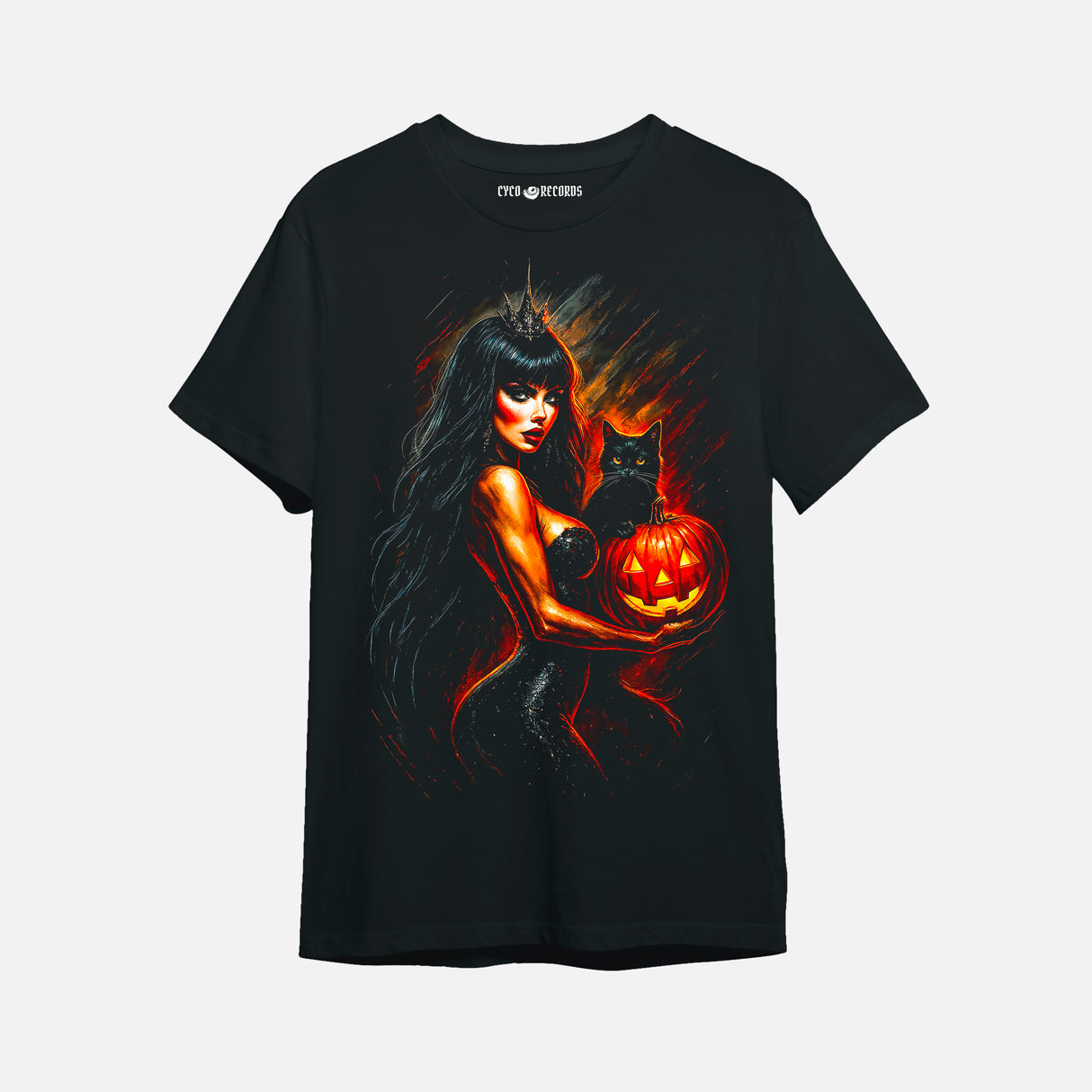 Witch Black Cat - Halloween - Polera