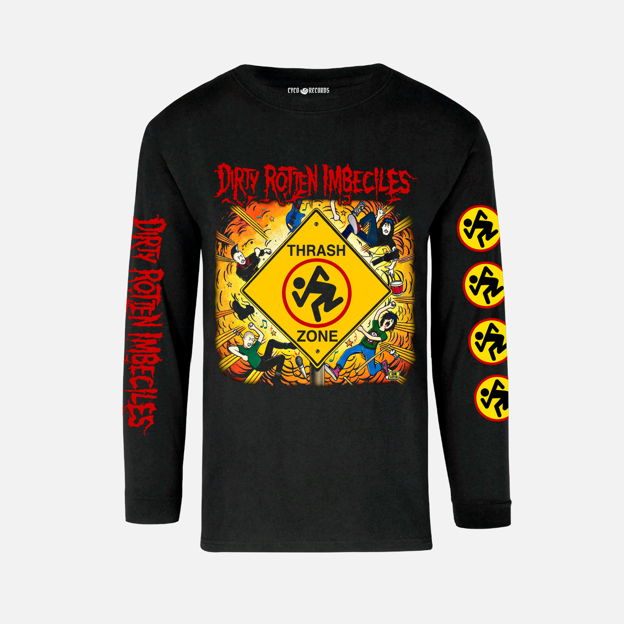 DRI - Thrash Zone - Polera Manga Larga