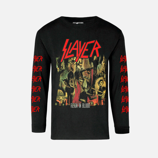 Slayer - Reign in blood - Polera Manga Larga