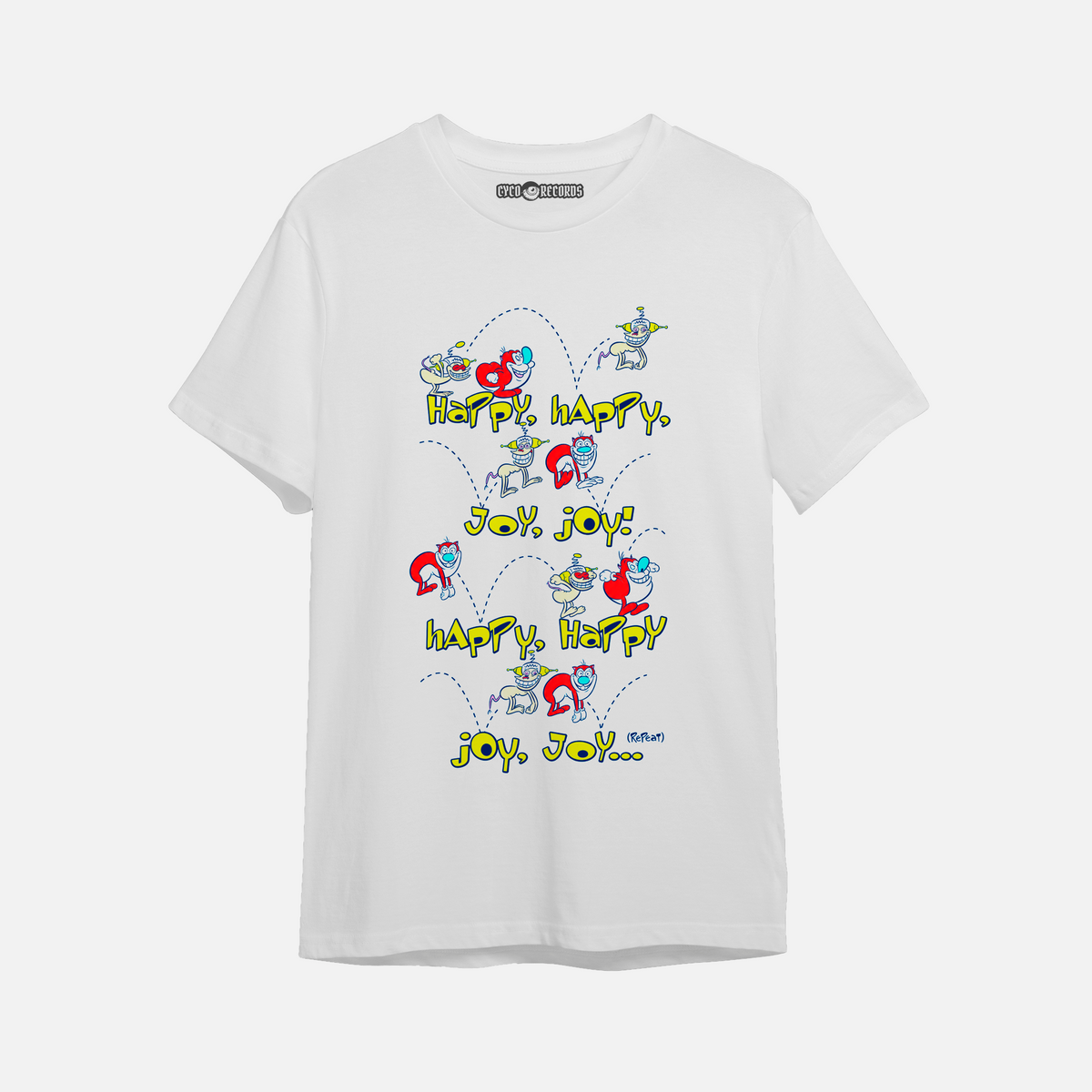 Ren y Stimpy - Happy Happy Joy Joy - Polera