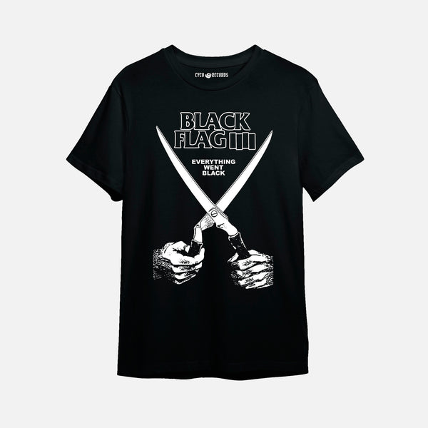Black flag - everything went black - polera