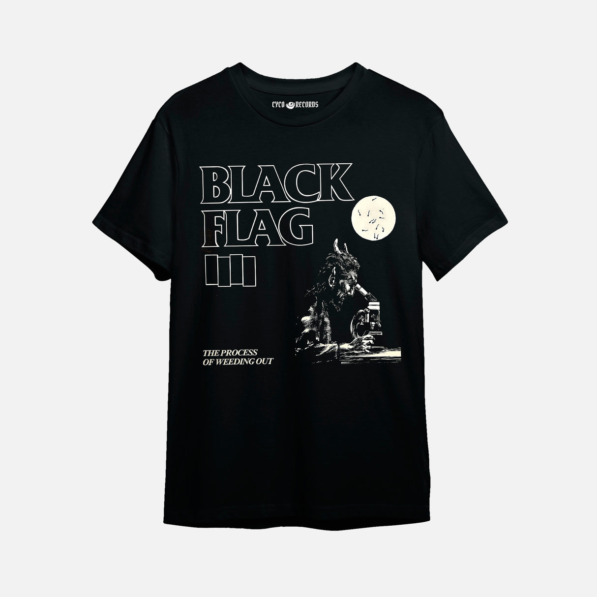 Black Flag - the process - Polera