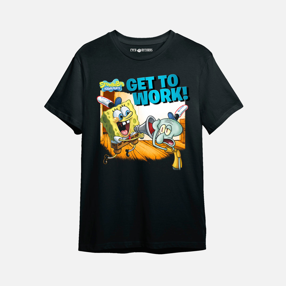 Bob Esponja - Get to work - polera