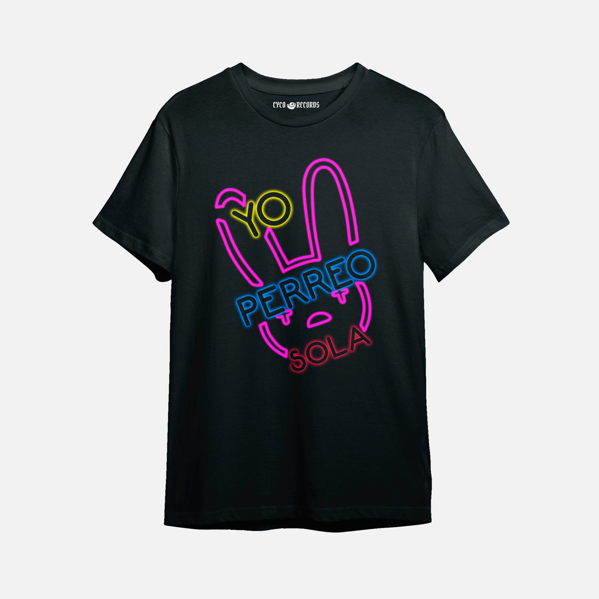 Bad Bunny - Yo Perreo Sola Neon - Polera