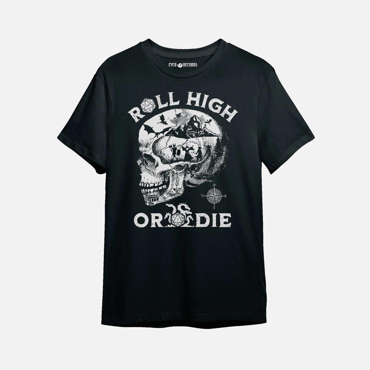 Dungeons & Dragons - Roll High or Die - Polera