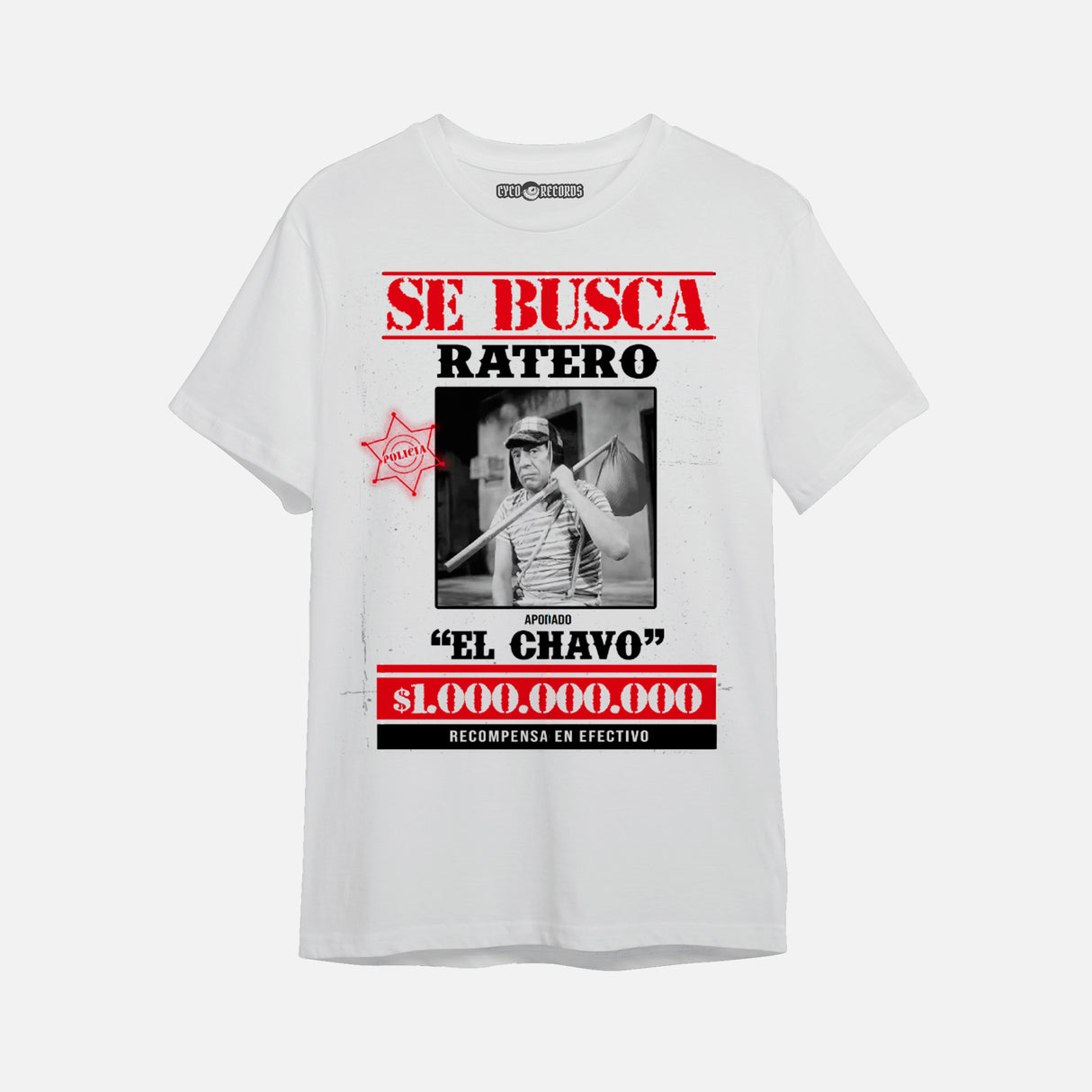 El chavo - ratero - polera