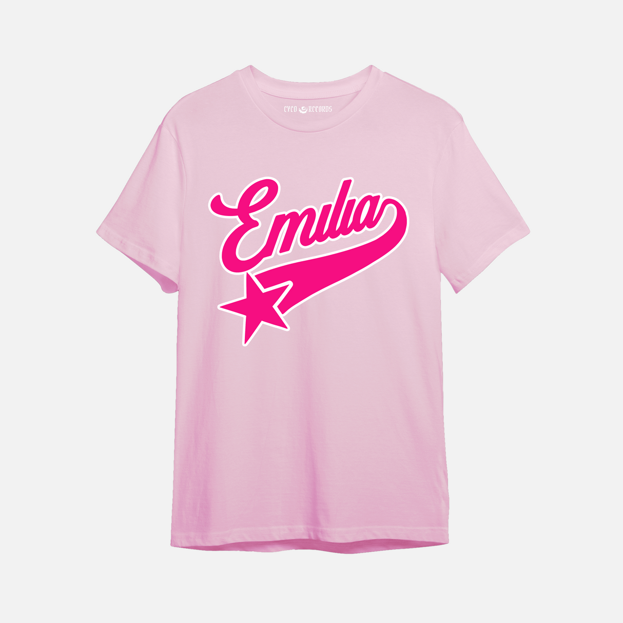 Emilia Mernes - Logo rosa - Polera