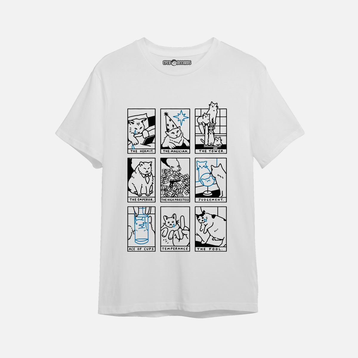 Gato - Cat Tarot - Polera
