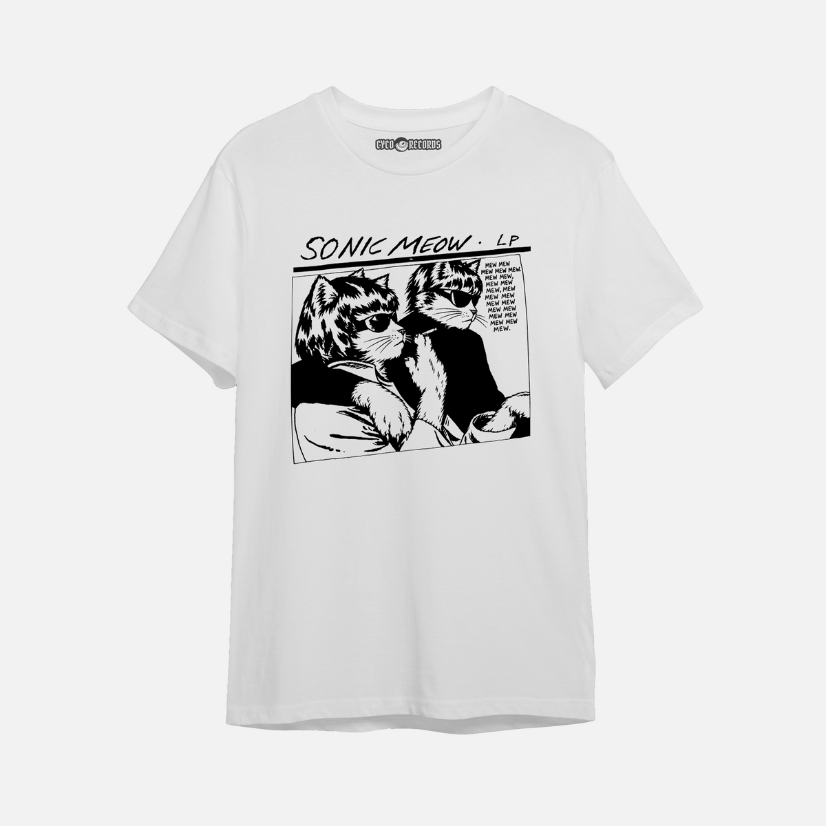 Gato - Sonic Youth Meow - Polera