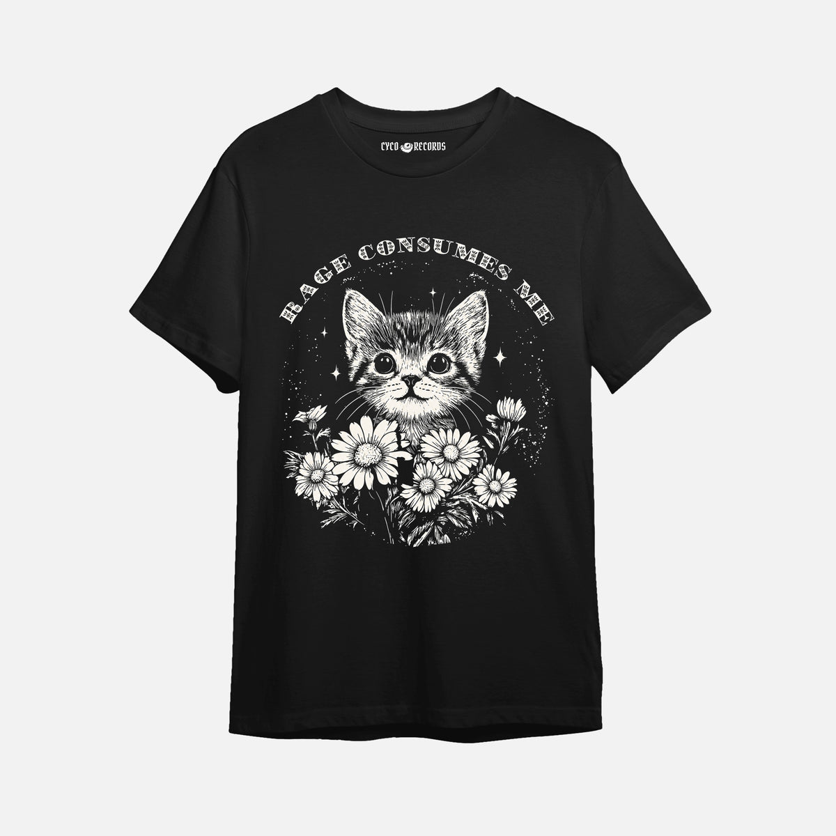 Meme -  Rage Consumes Me Cat - Polera