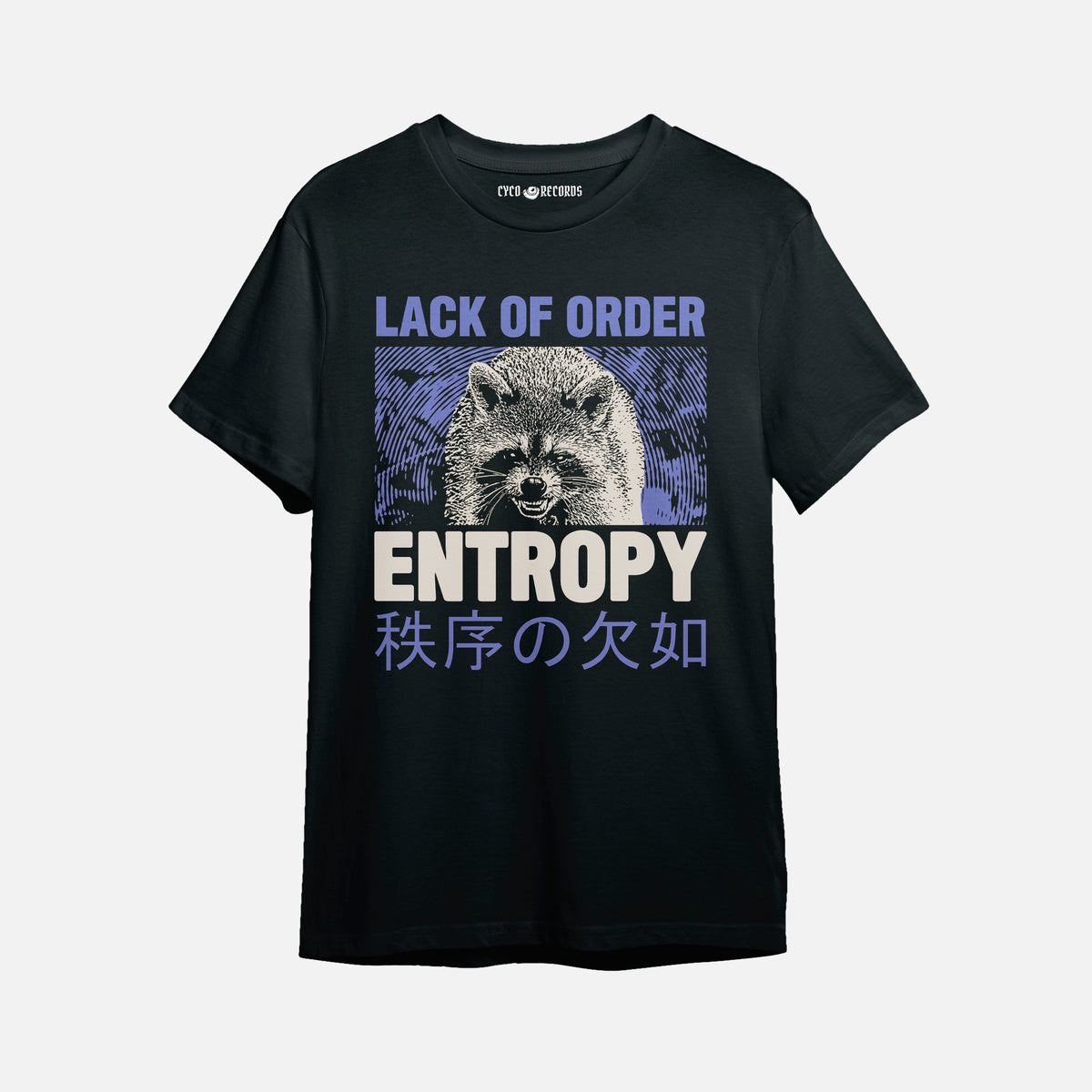Meme - Entropy Racoon - Polera