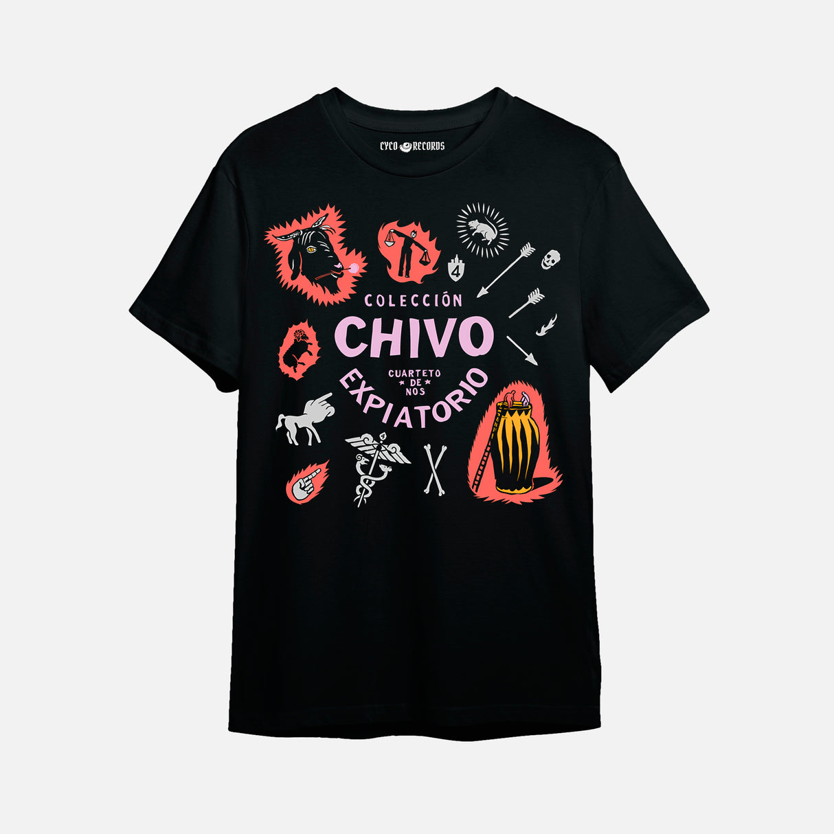 El cuarteto de Nos - Chivo Expiatorio - Polera