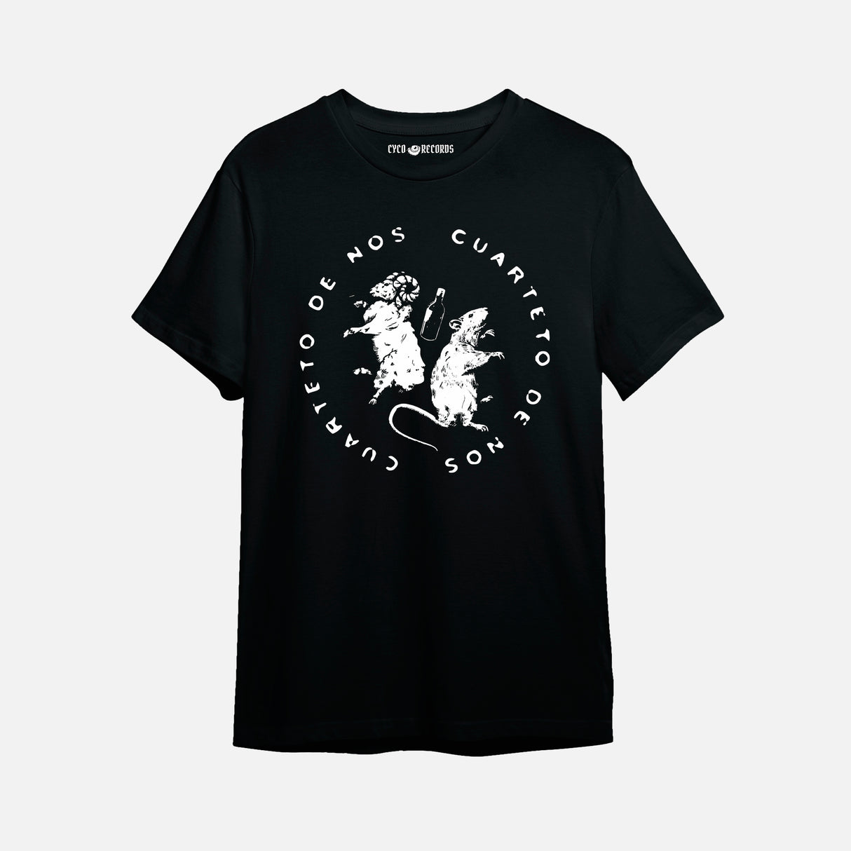 El cuarteto de Nos - Logo 2 - Polera