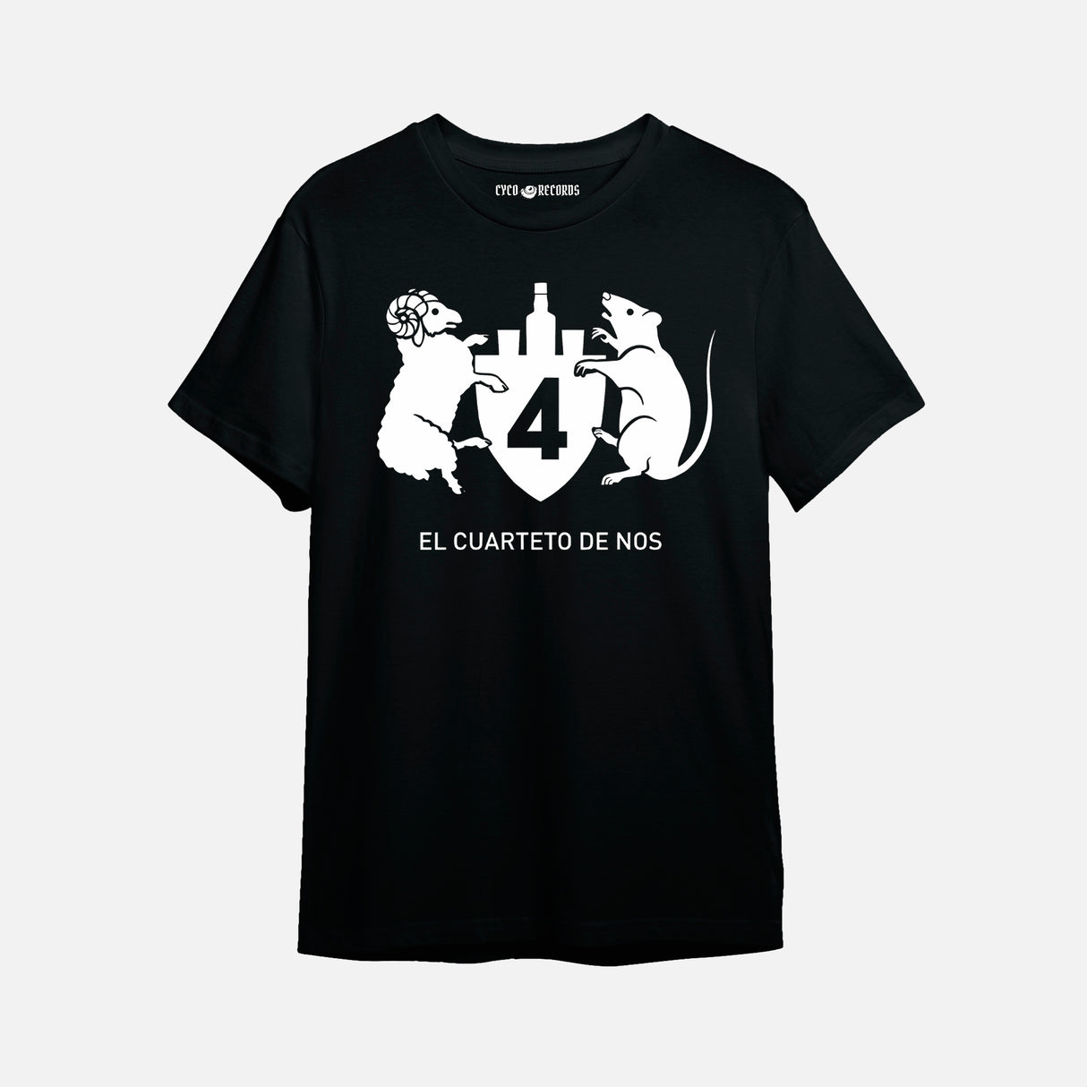 El cuarteto de Nos - Logo 3 - Polera