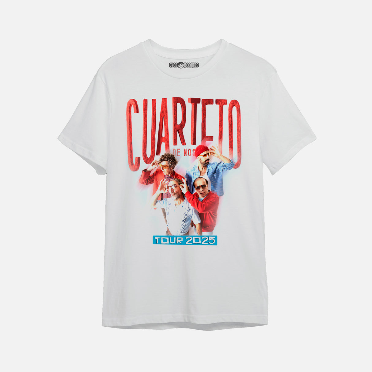 El Cuarteto de Nos - tour 2025 - Polera