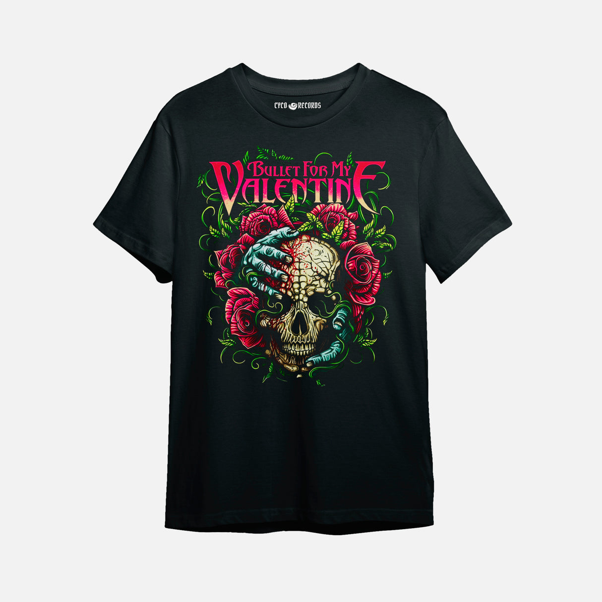 Bullet for My Valentine - Skull Zombie - Polera
