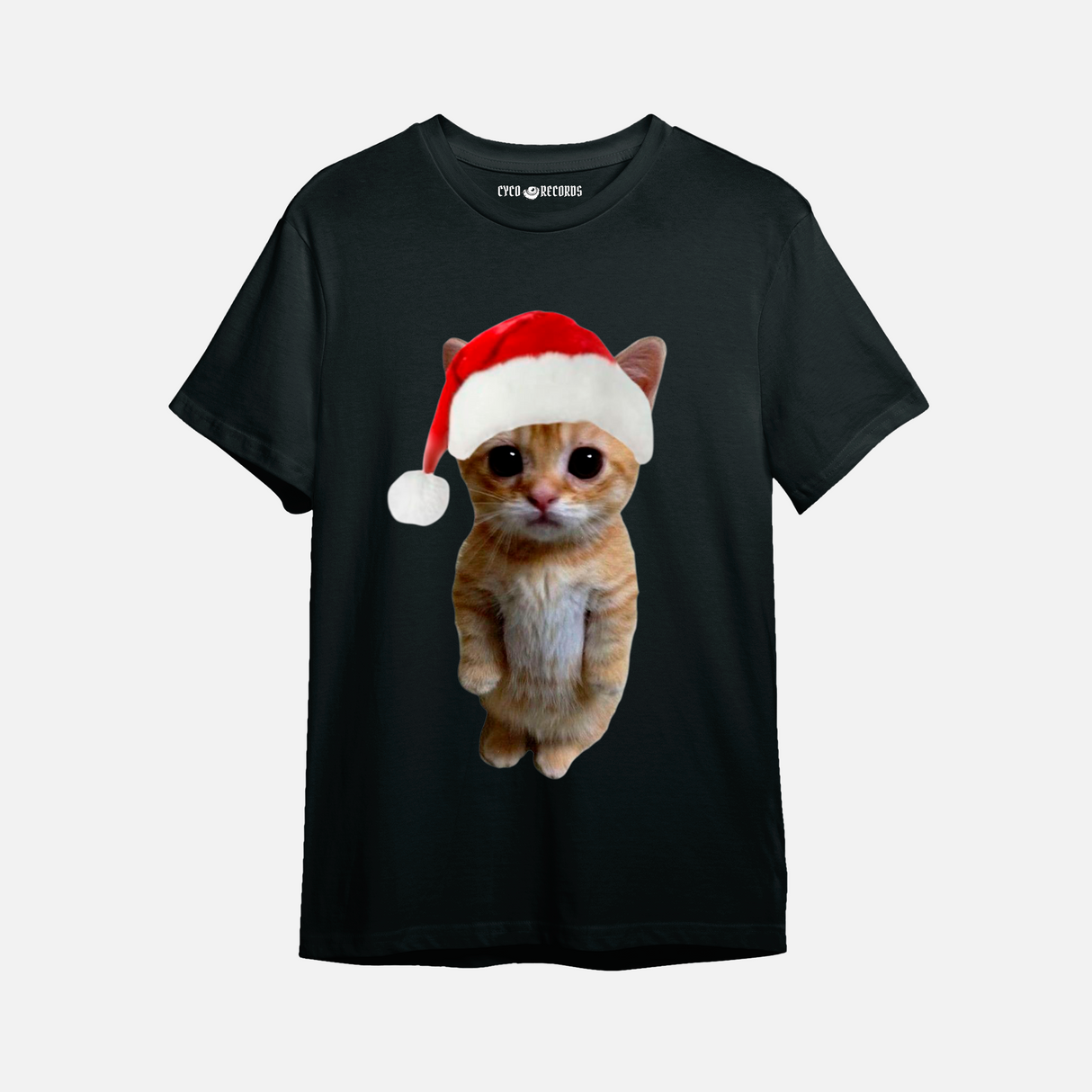 Meme - Gato Navideno - Polera