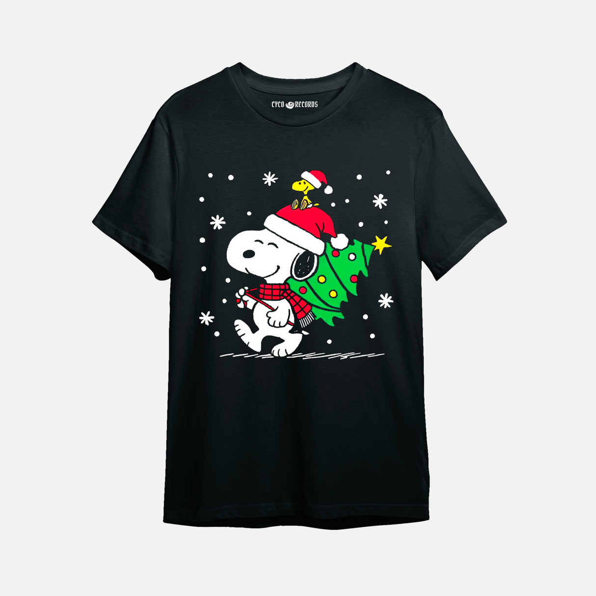 Peanuts - Snoopy Woodstock Navidad - Polera