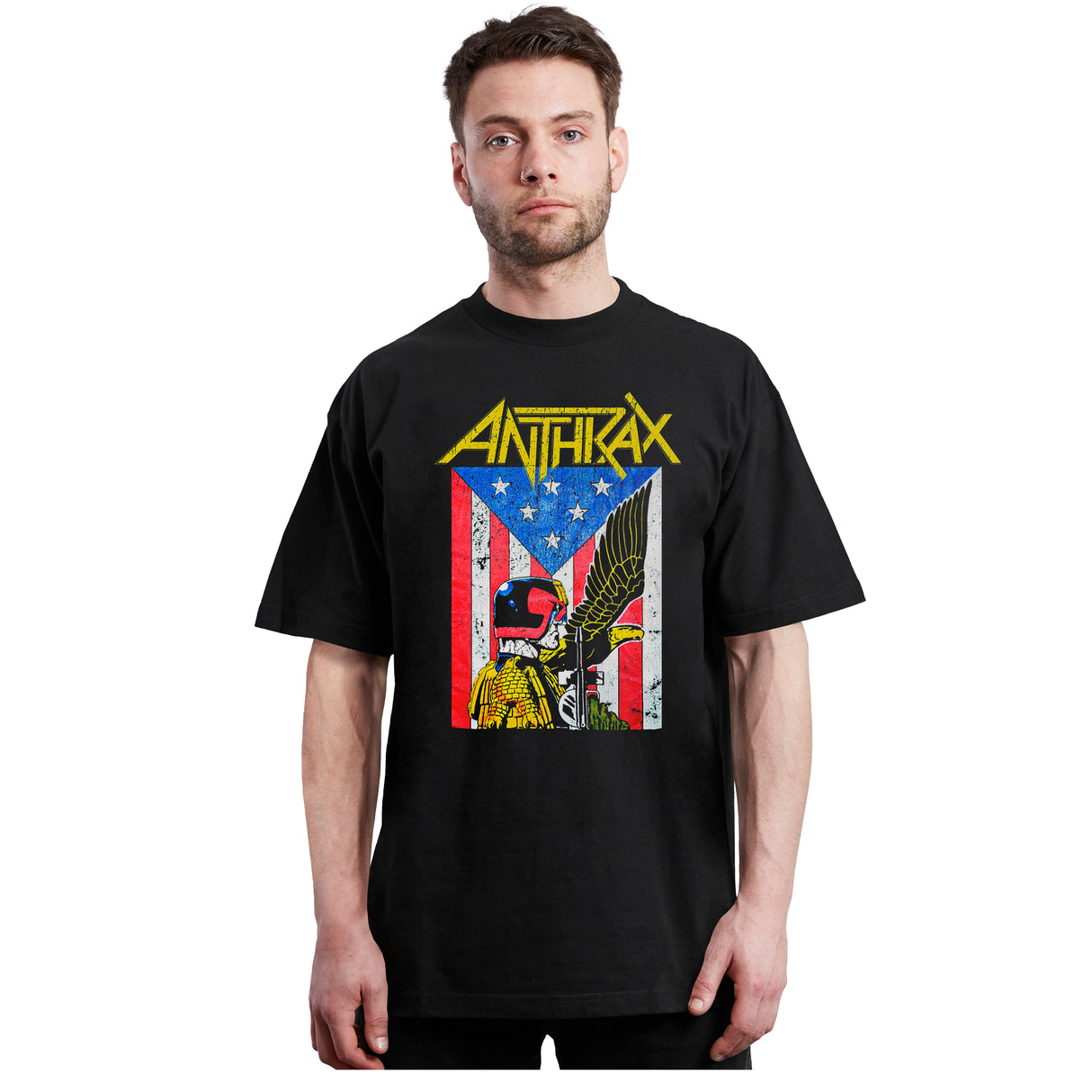 Anthrax - Judge Dredd - Polera