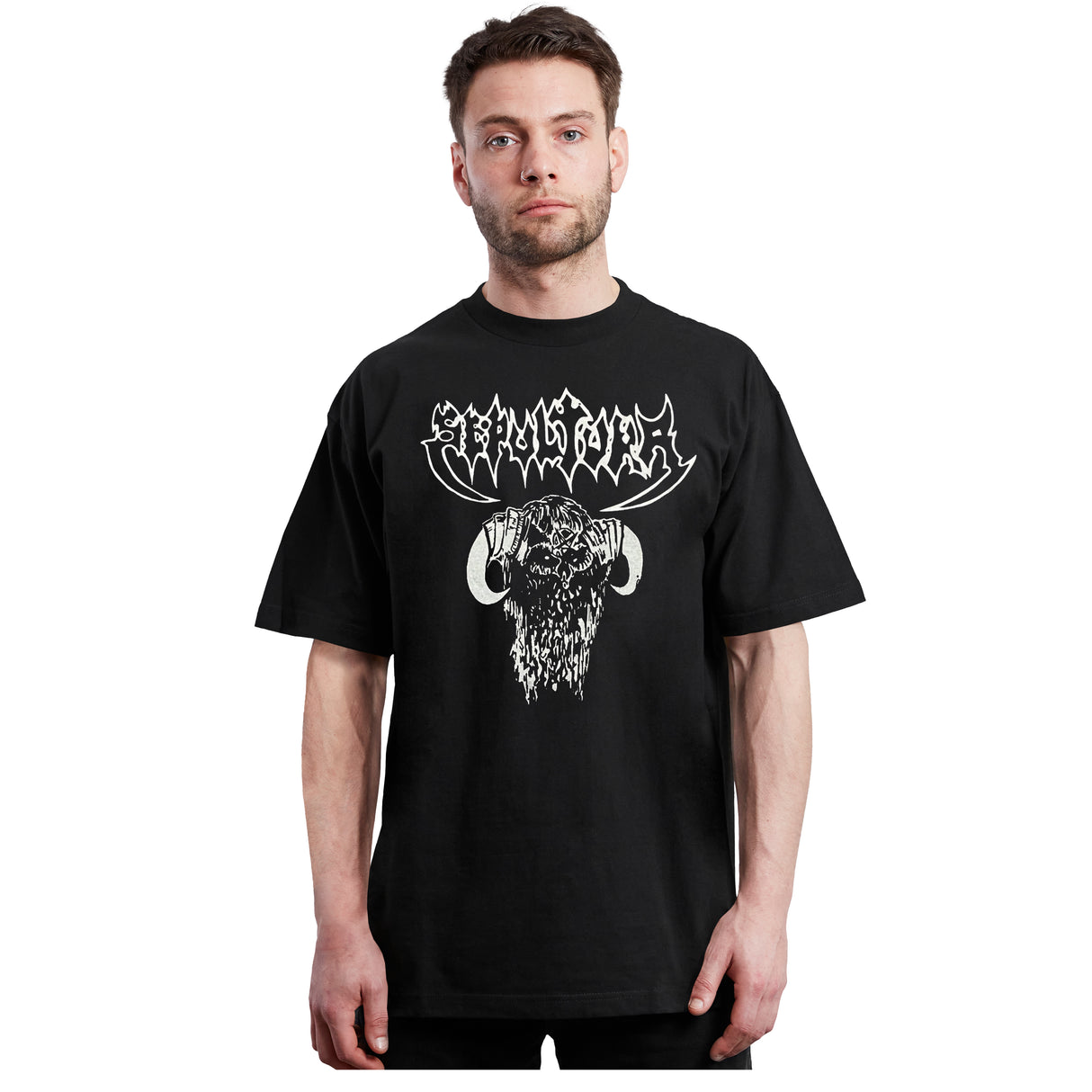 Sepultura - demon skull - Polera