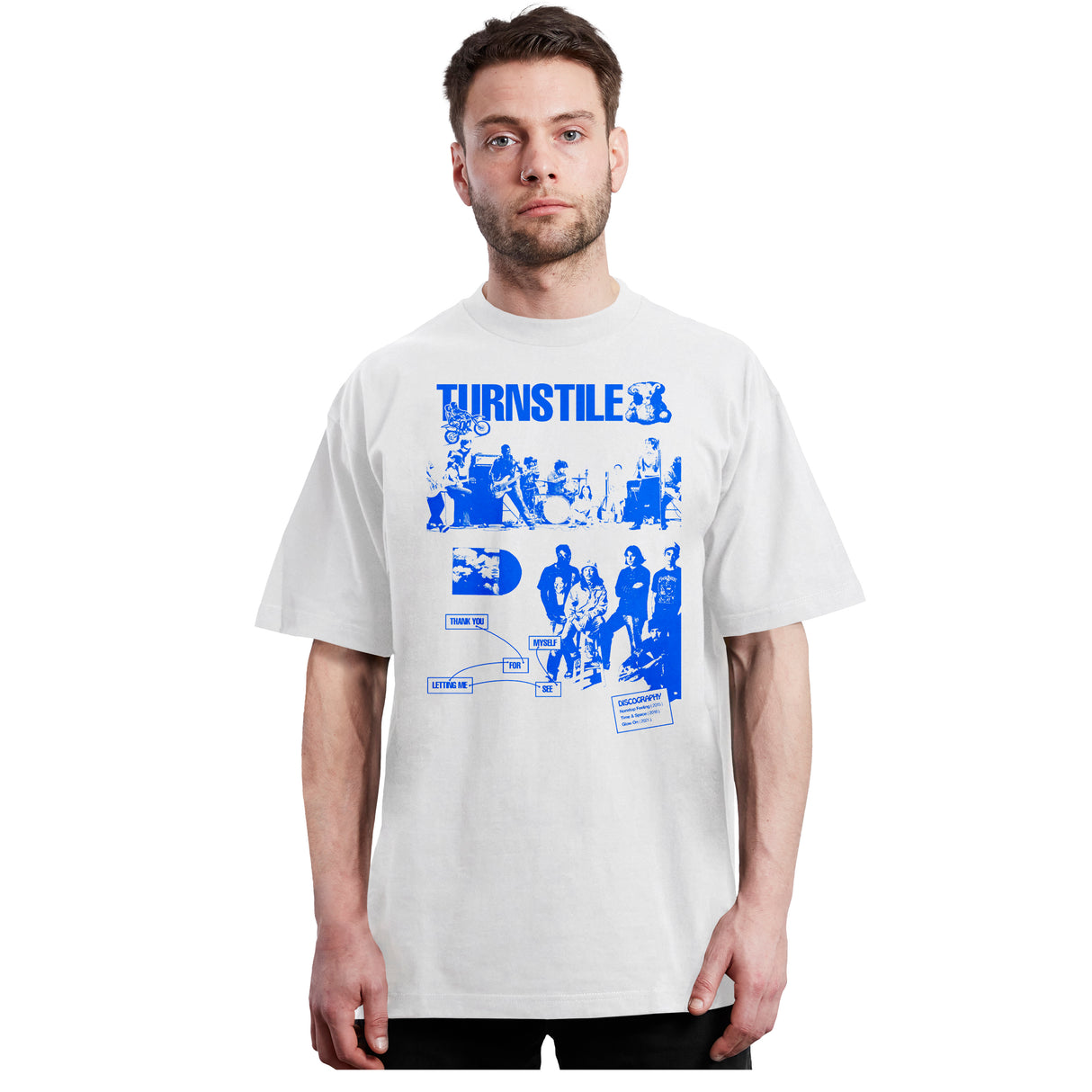 Turnstile - Blue Poster - Polera