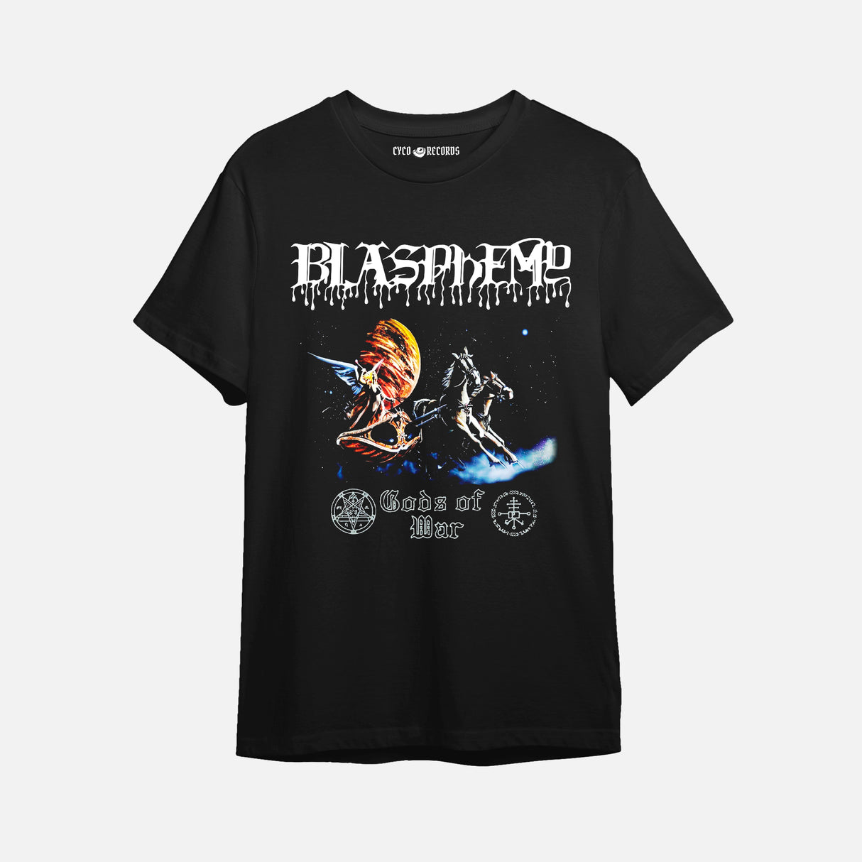 Blaspheme - Gods of War - Polera