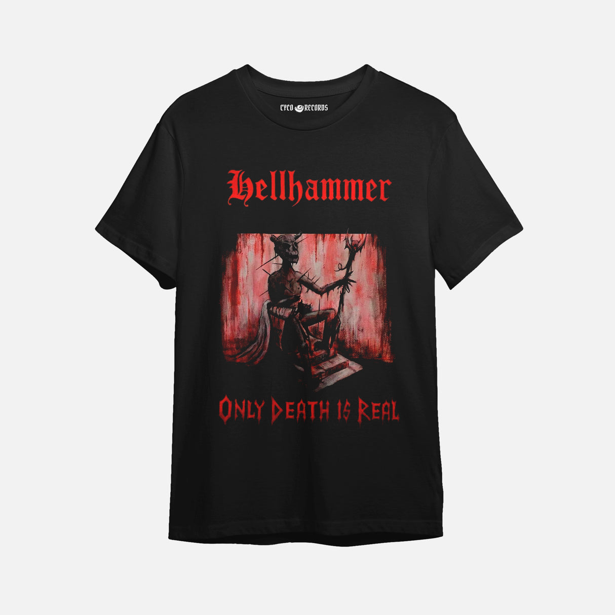 Hellhammer - Only Death is Real - Polera