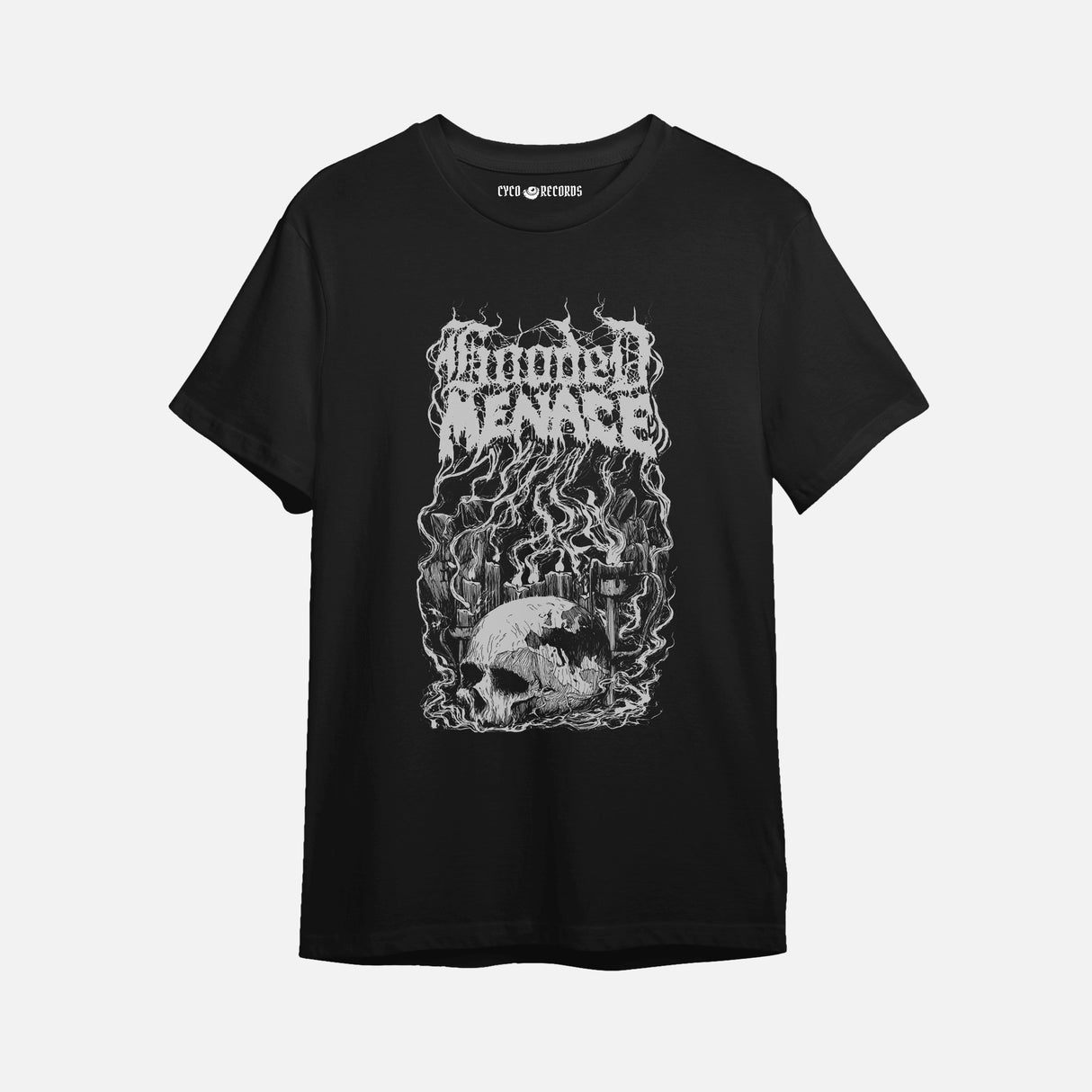 Hooded Menace - Skull - Polera