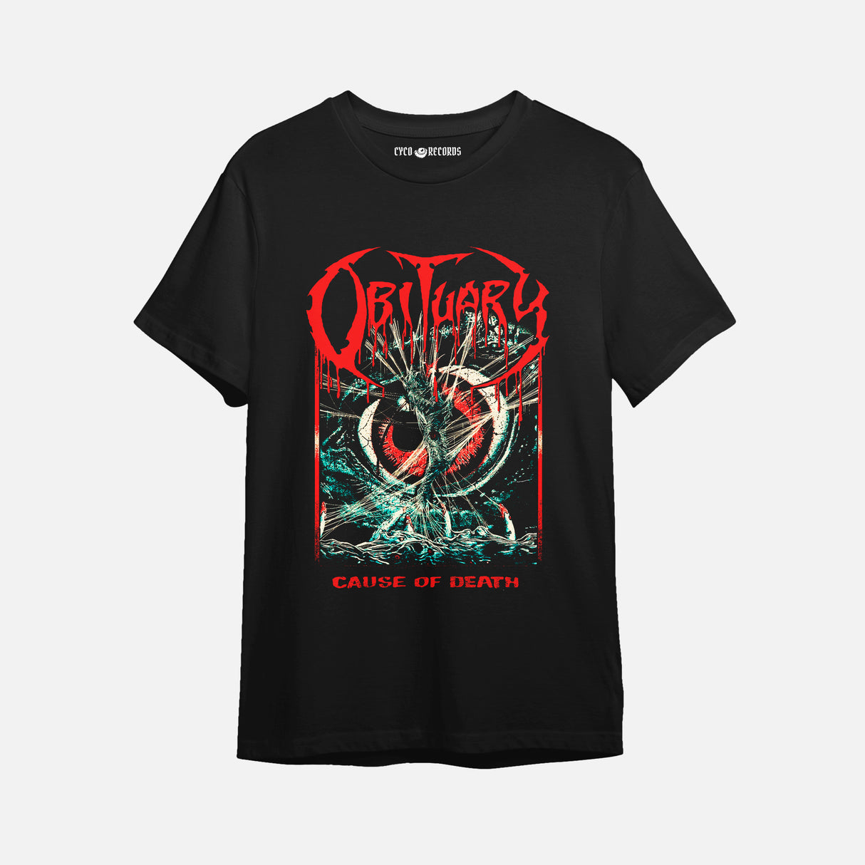 Obituary - Cause of Death Vintage - Polera