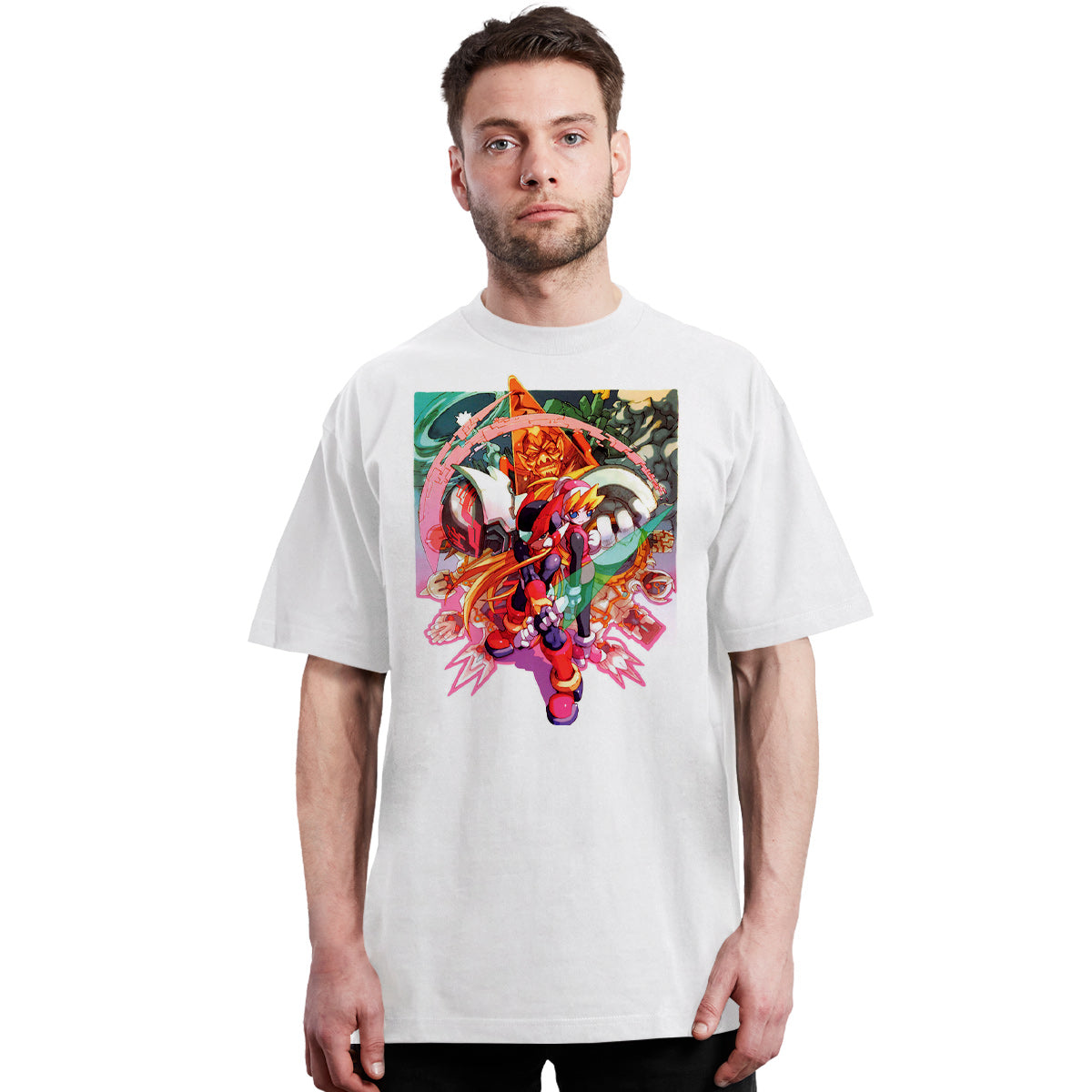 Megaman - Zero y Ciel - Polera