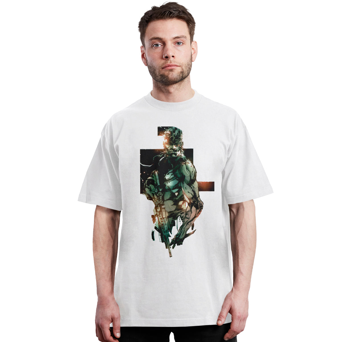 Metal Gear - Snake Artwork - Polera
