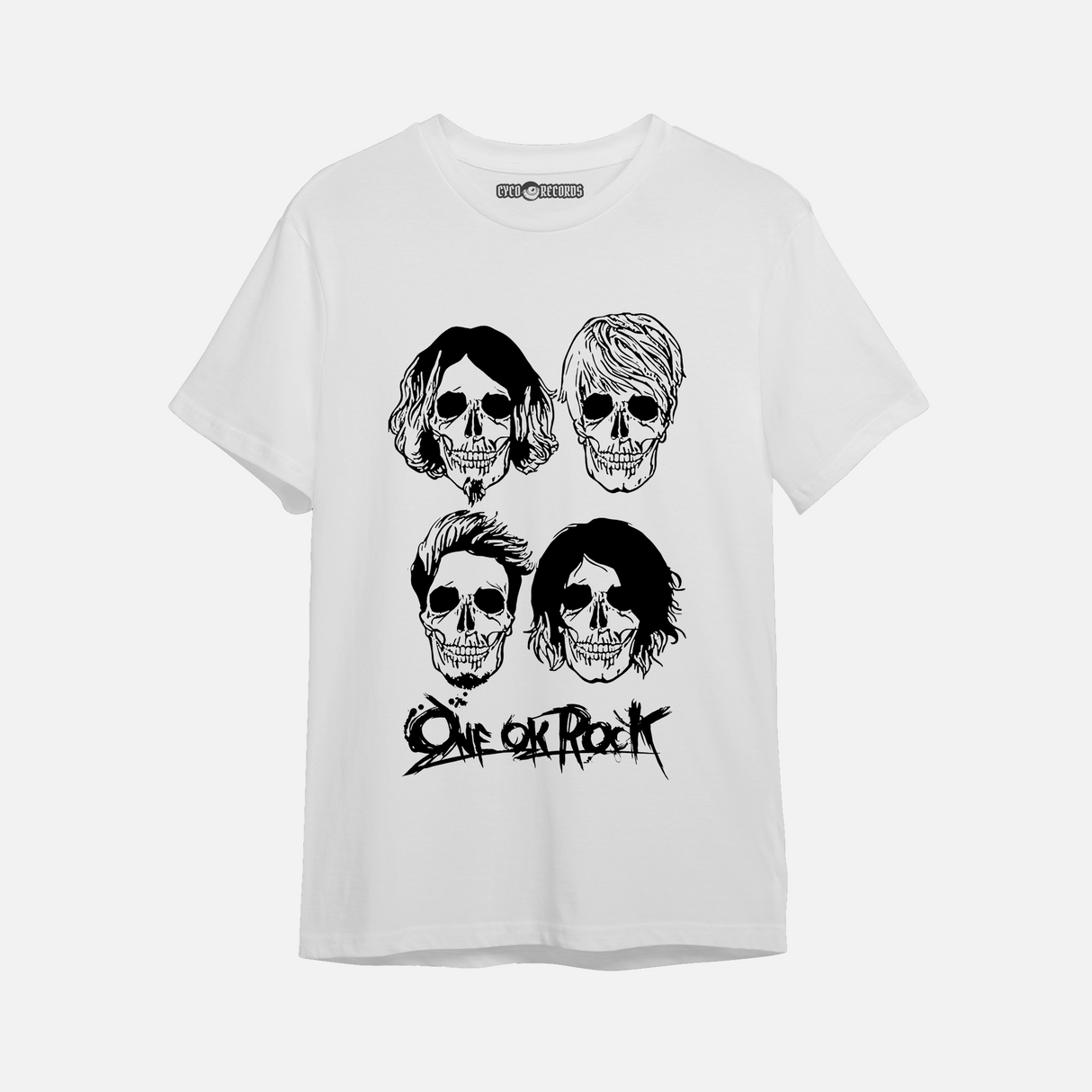ONE OK ROCK - Calaveras blanca - Polera