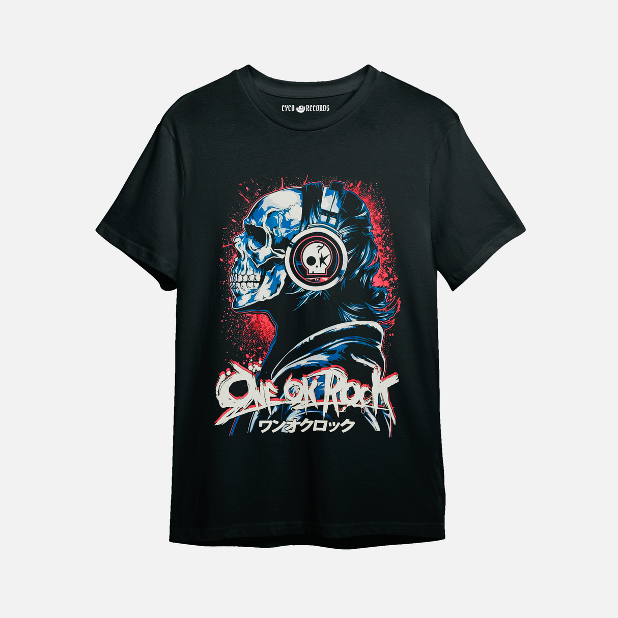ONE OK ROCK - Dibujo calavera - Polera