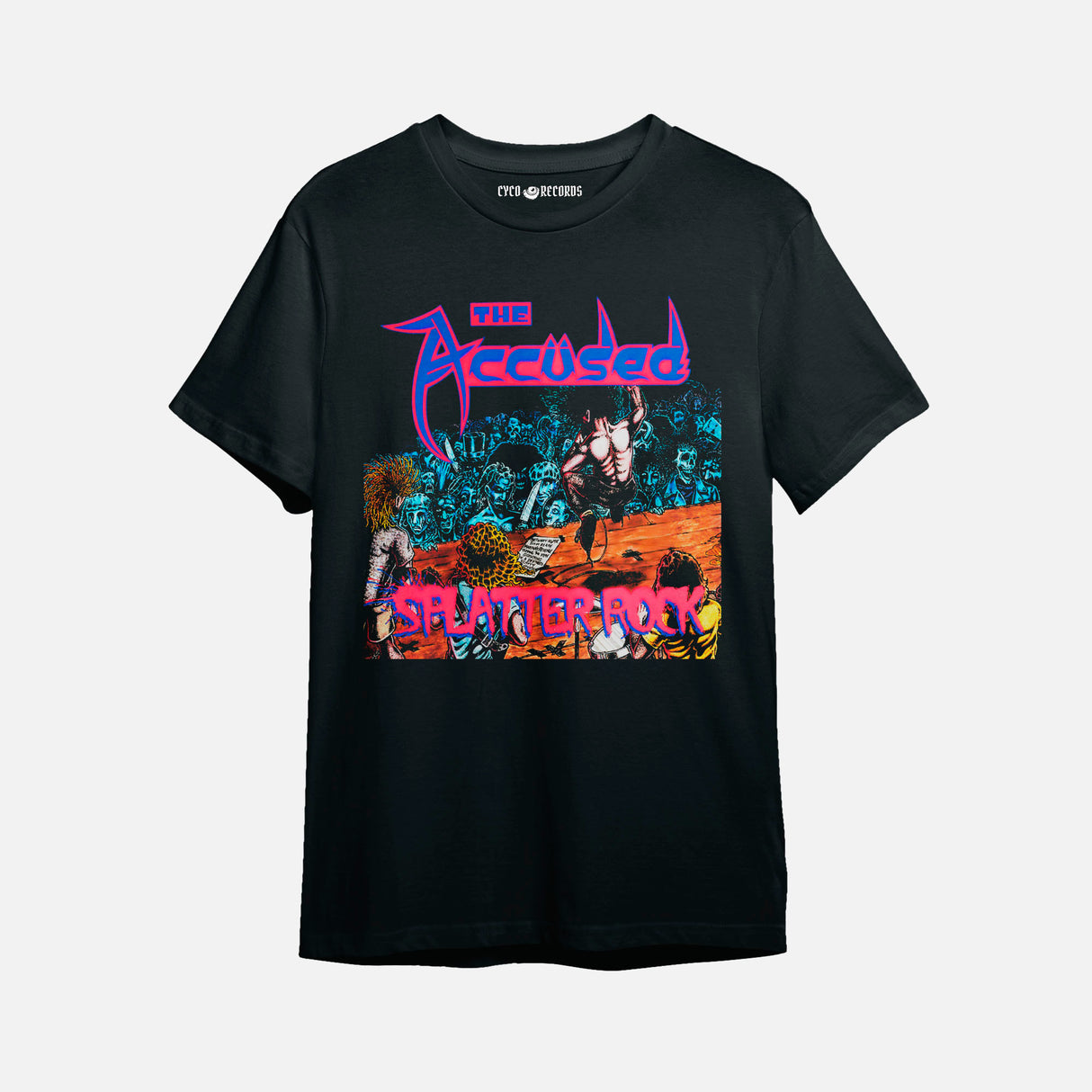 The accused - SPLATTER ROCK - Polera