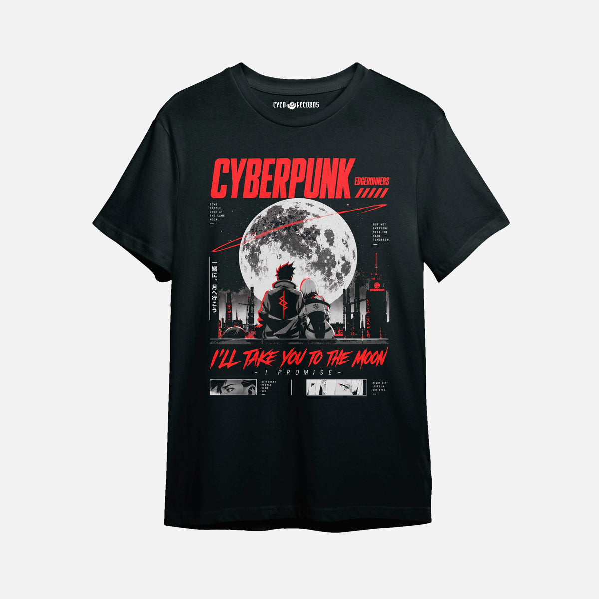 Cyberpunk Edgerunners - To The Moon - Polera