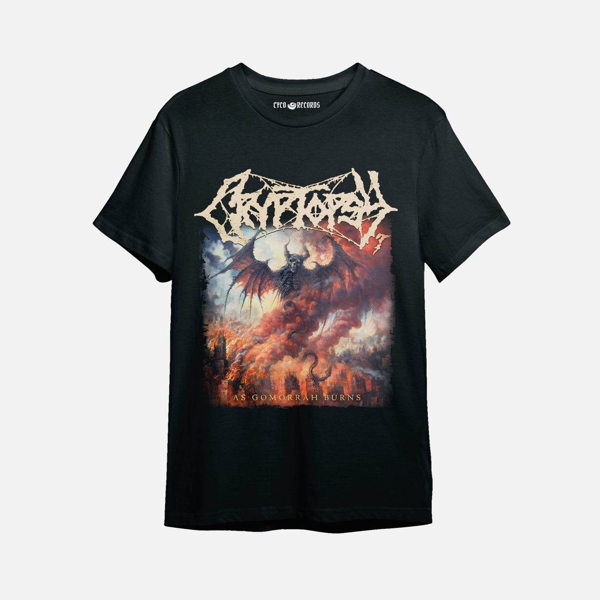 Cryptopsy - As Gamorrah Burns - Polera