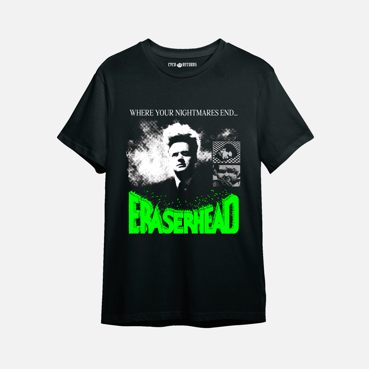David Lynch - Eraserhead Verde - Polera