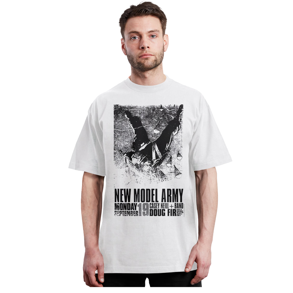 New Model Army - Concierto - Polera