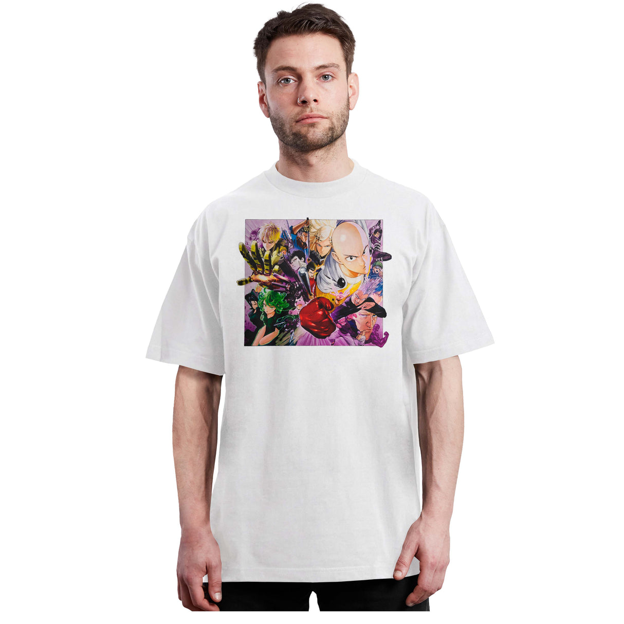 One Punch Man - Héroes - Anime - Polera