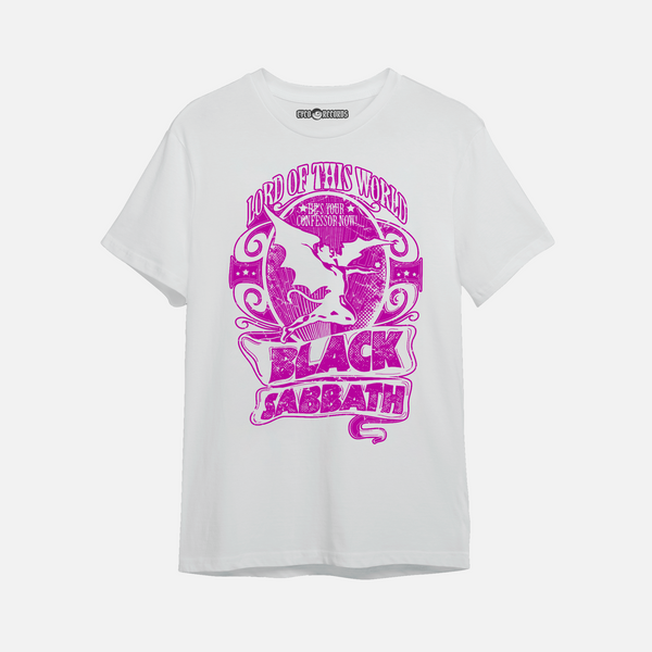 Black Sabbath - Lord Of This World - Polera Blanca