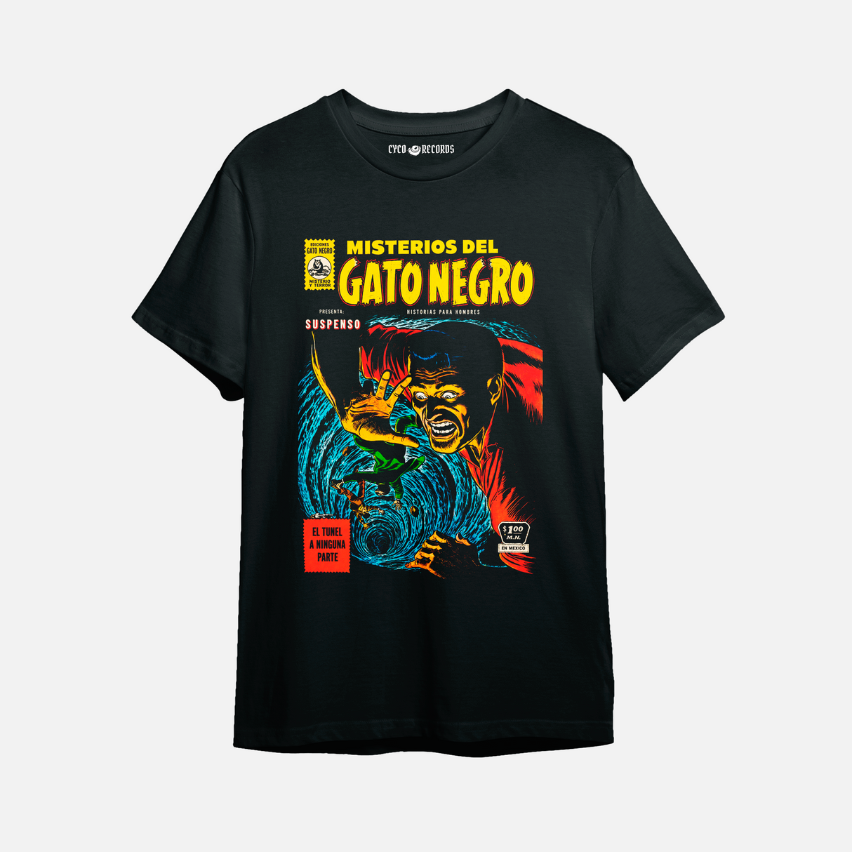 Misterios del Gato Negro - Tunel - Polera