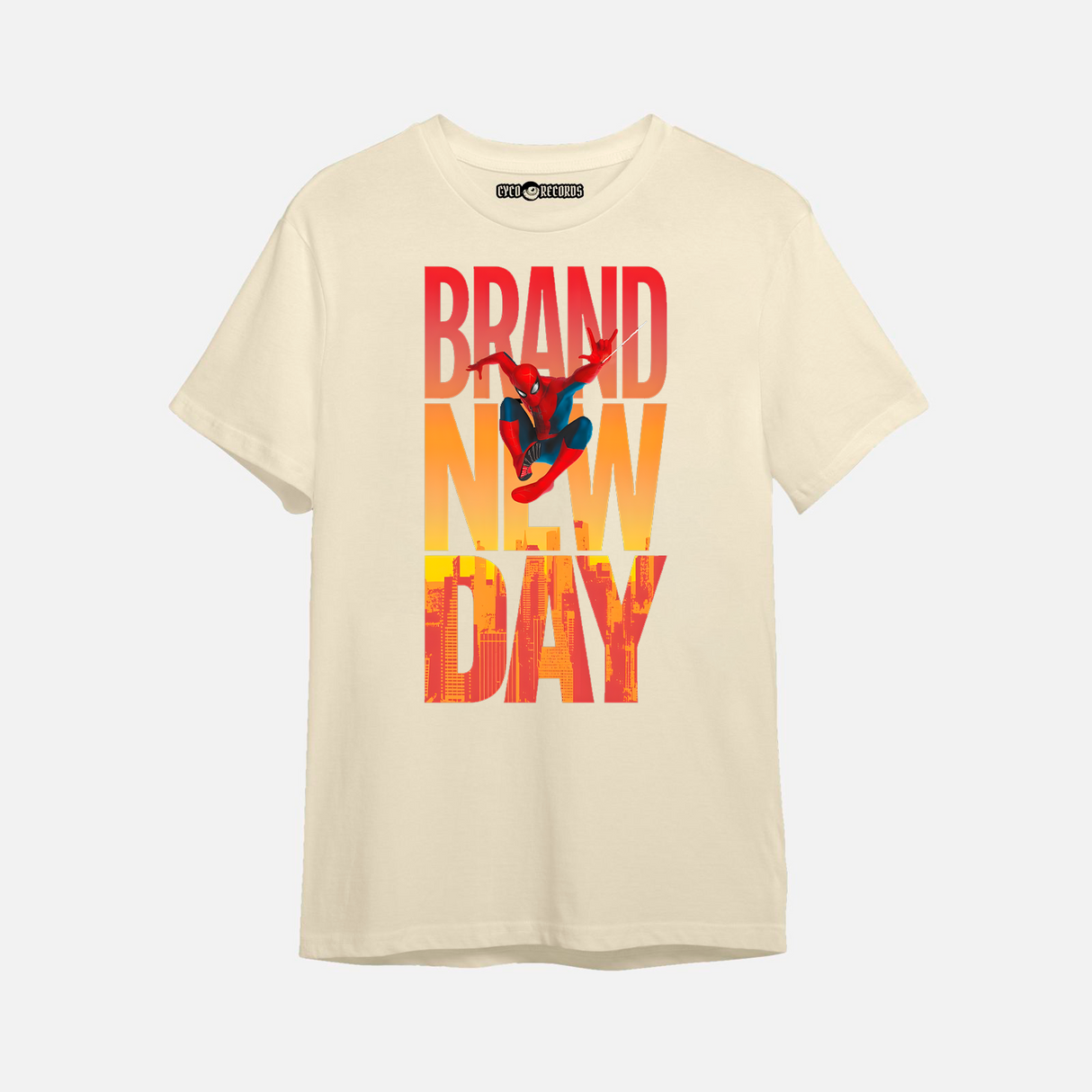 Spiderman Brand New Day - Poster 2- Polera Beige