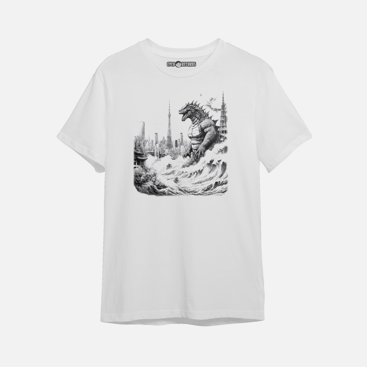 Godzilla - Art - Polera