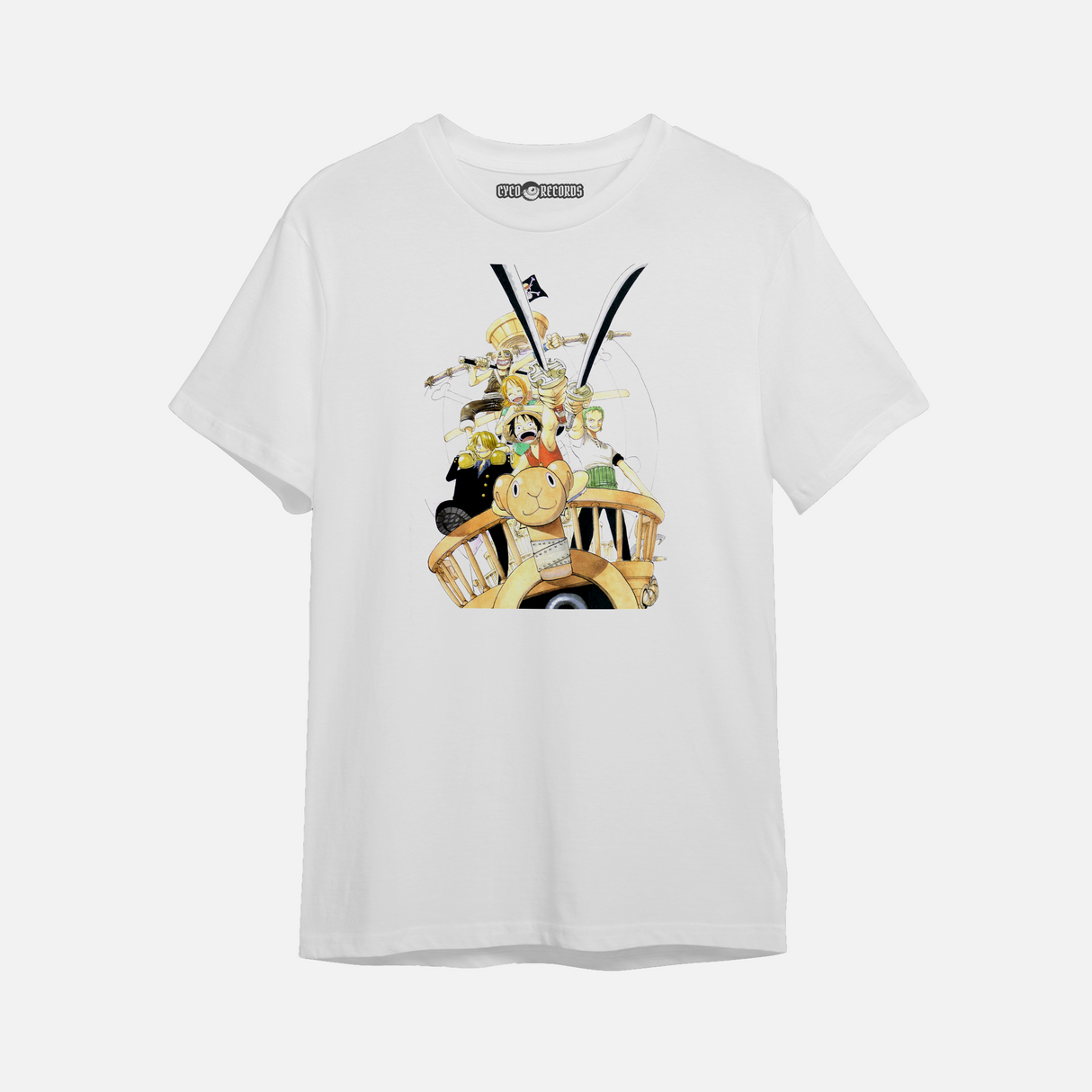 One Piece - Mugiwaras Barco - Polera